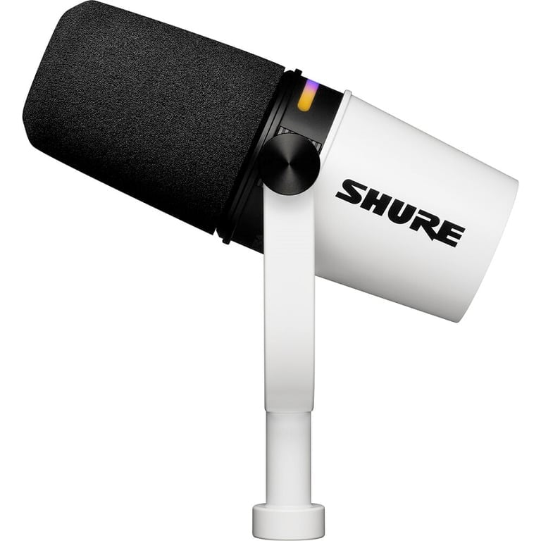 Ảnh minh họa Shure MV7 + - W + Elgato Wave Mic Arm LP Trắng 2