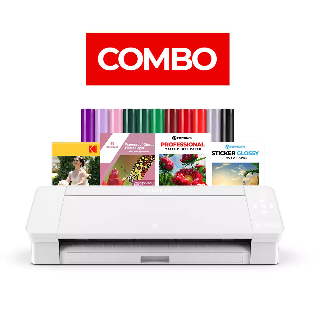 Silhouette Cameo 4 Combo giấy ảnh & vinyl sticker thủ công