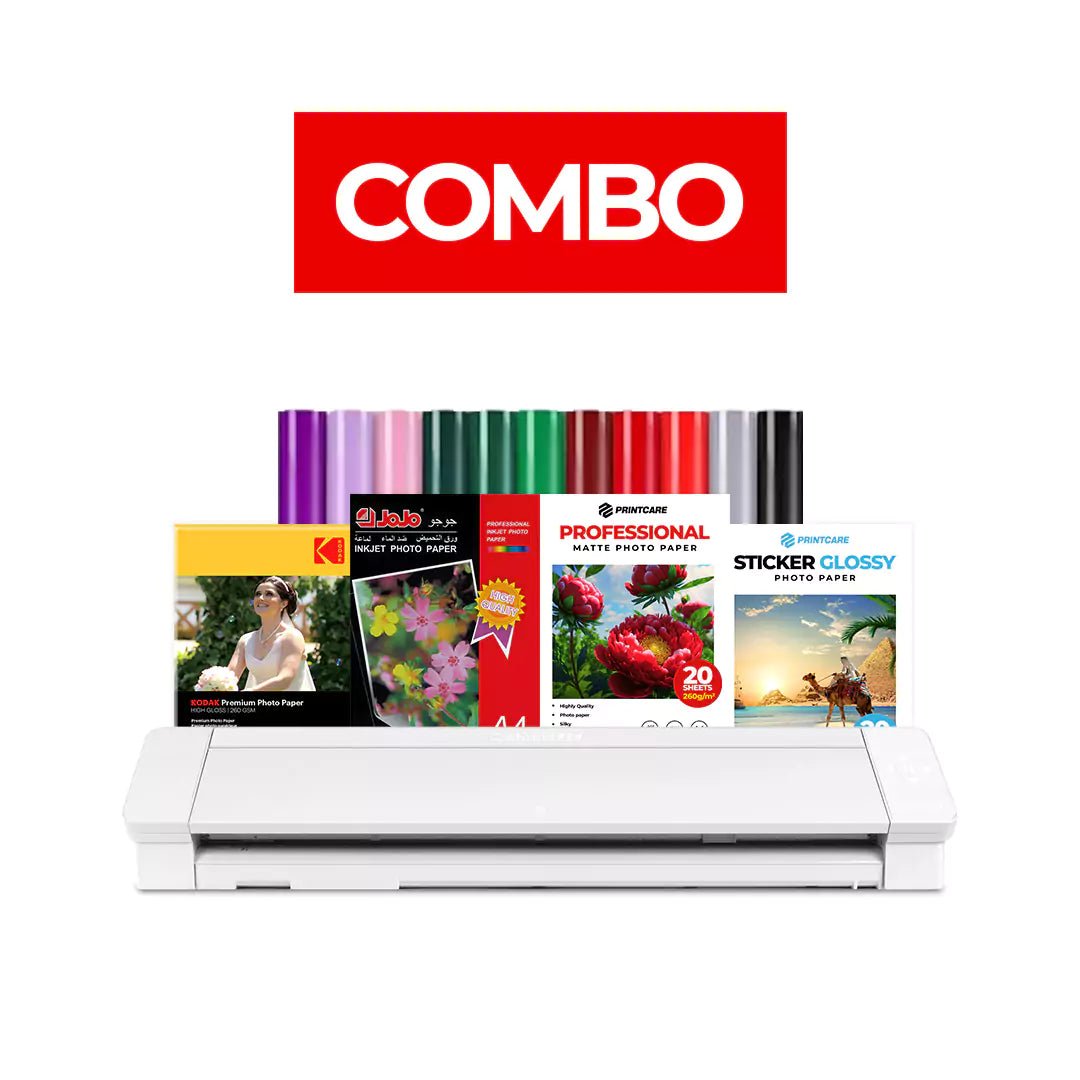 Silhouette Cameo 4 Pro – Bộ sáng tạo gồm giấy ảnh và vinyl dán