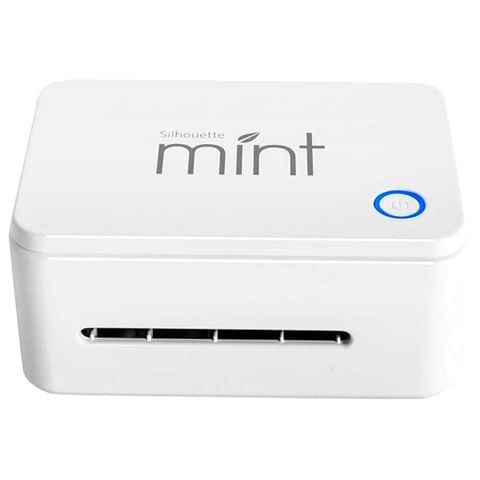 Silhouette Mint Máy tạo con dấu tùy chỉnh – Trắng