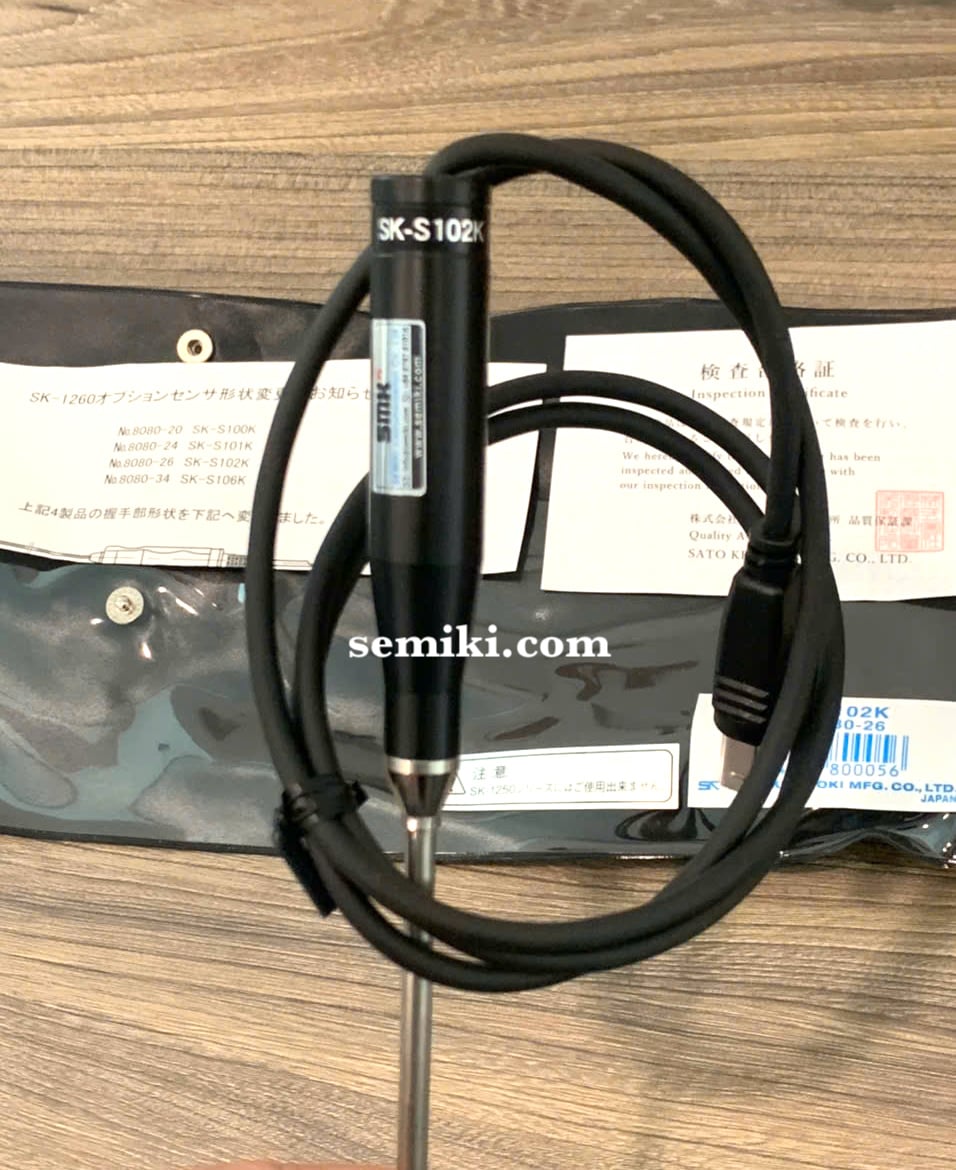 Ảnh minh họa SK SATO SK-102K đầu dò nhiệt độ 0-800°C 1