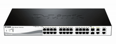  Smart Switch D-Link 26-Port PoE 2 slot SFP (DES-1210-28P) 