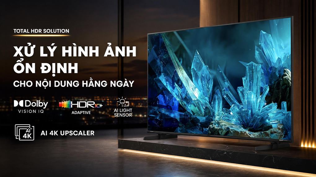 Ảnh minh họa Smart Tivi Mini LED Hisense AI 4K 55 inch 55U6SE 2