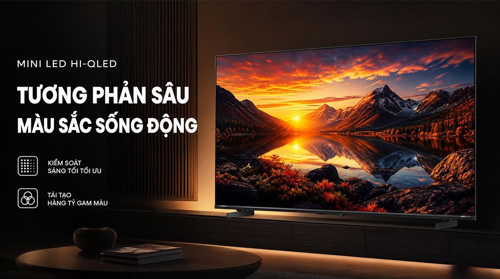 Ảnh minh họa Smart Tivi Mini LED Hisense AI 4K 65 inch 65U6SE 1