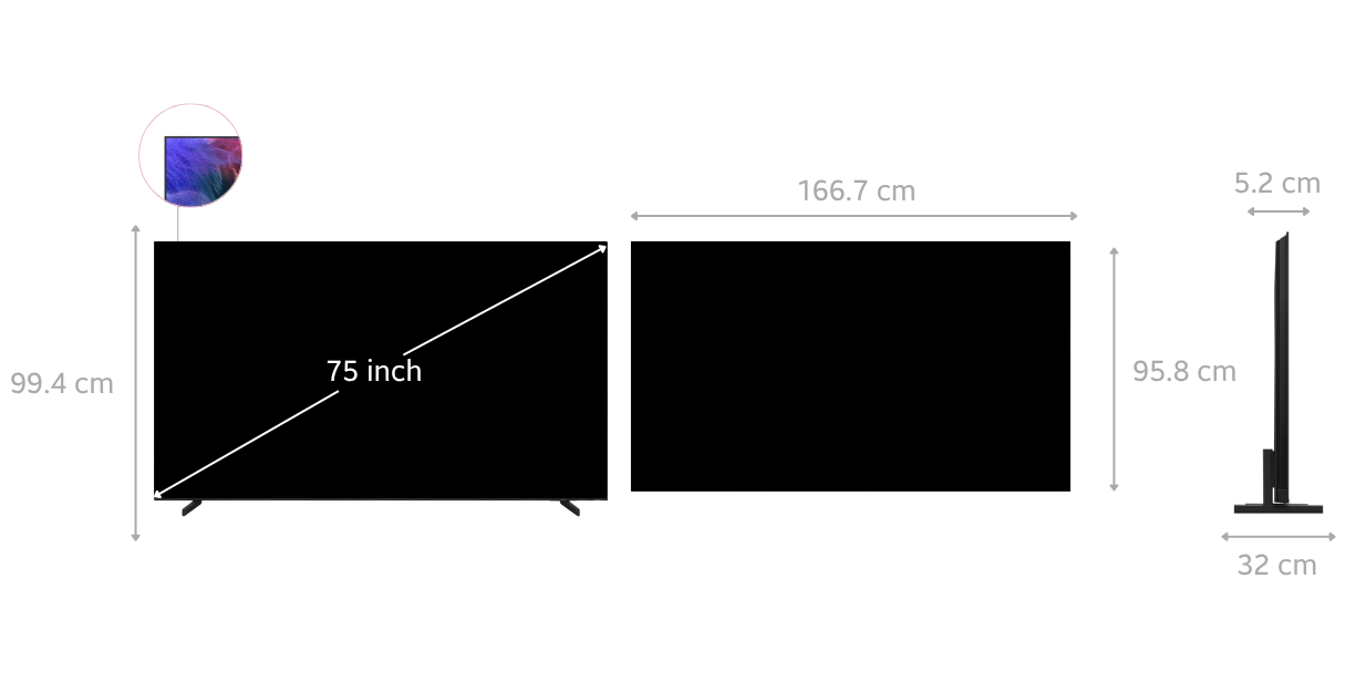 Smart tivi Samsung Micro RGB 4K 75 inch 2026 (A75R85H)