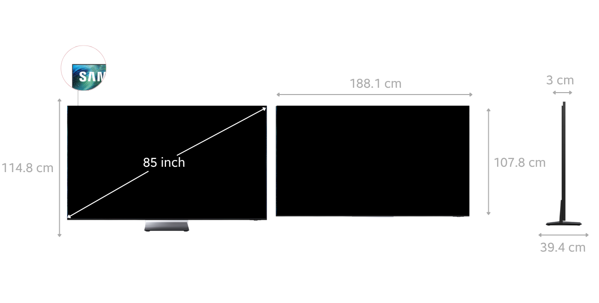 Smart tivi Samsung Micro RGB 4K 85 inch 2026 (A85R95H)