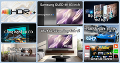  Smart Tivi Samsung OLED 4K 83 inch 2026 (83S95H) 