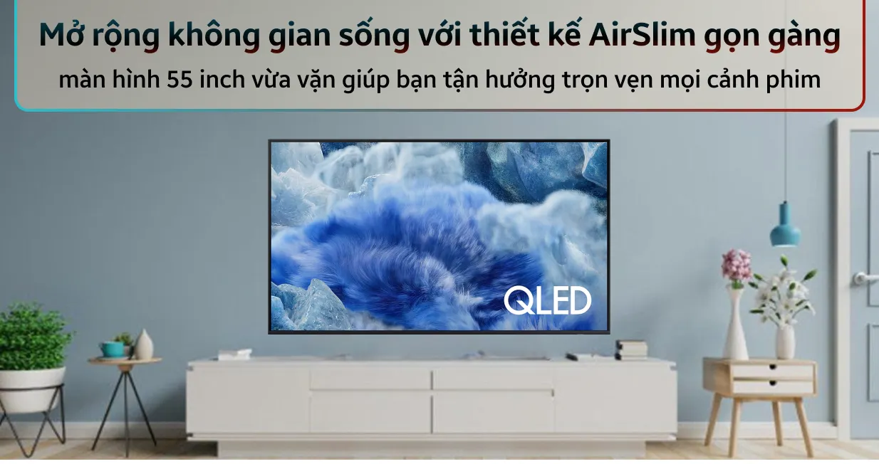 Ảnh minh họa Smart Tivi Samsung QLED 4K 55 inch 2025 (55Q8FA) 1