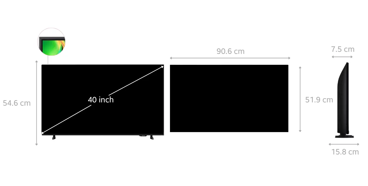 Smart tivi Samsung QLED FHD 40 inch 2025 (40Q5FA)