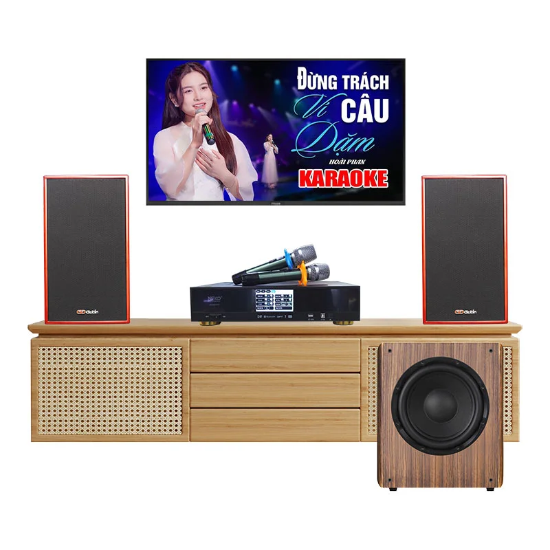 Ảnh minh họa Dàn karaoke PreSonus KGD157 (PreSonus AIR XD15, AIR XD Sub 18, JKaudio X6000 Plus, K500) 1