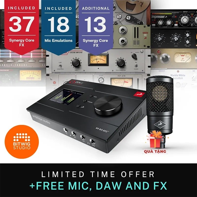 Sound card Antelope Zen Q Synergy Core USB & Thunderbolt