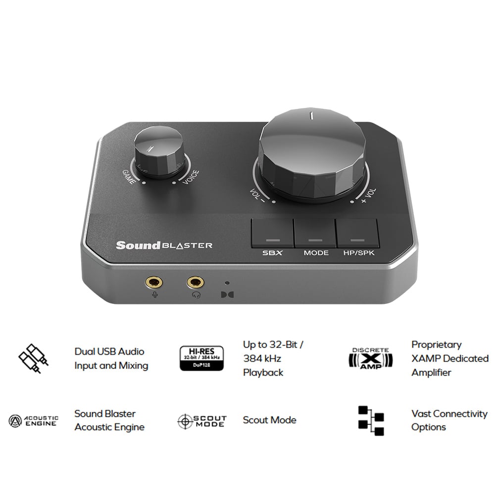 Ảnh minh họa Sound Card Creative Sound Blaster G8 | Đen (70SB190000000) 1