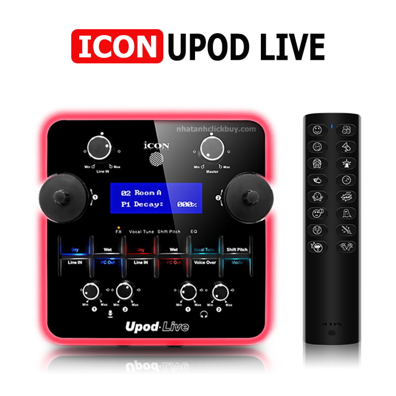 Sound Card Livestream Icon Upod Live