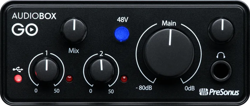 Ảnh minh họa Sound Card PreSonus AudioBox GO 1