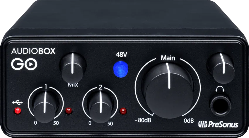 Ảnh minh họa Sound Card PreSonus AudioBox GO 3