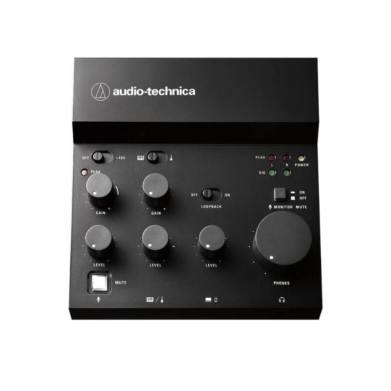 Soundcard Livestream Audio Technica AT-UM3X