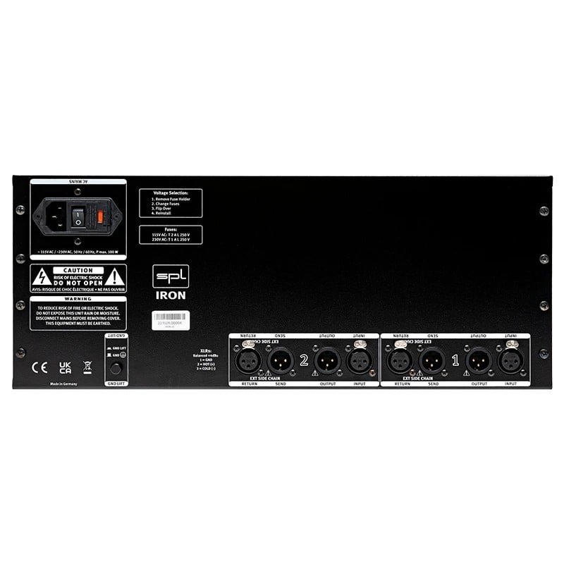 Ảnh minh họa SPL Iron Mastering Compressor (Red) Black 1