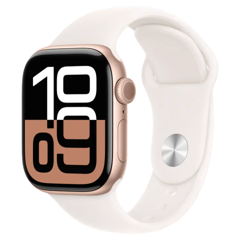 Apple Watch Series 10 GPS 41mm viền nhôm dây cao su cỡ S/M