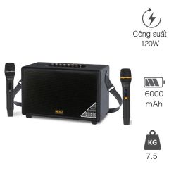  Loa Neko NK900, 120W, Bass 10cm, Bluetooth 5.0, Kèm 2 Micro 