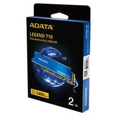  SSD ADATA LEGEND 710 2TB ALEG-710-2TCS – M.2 PCIe Gen3 x4 NVMe 