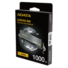  SSD ADATA LEGEND 860 1TB SLEG-860-1000GCS – M.2 PCIe Gen4 x4 NVMe 