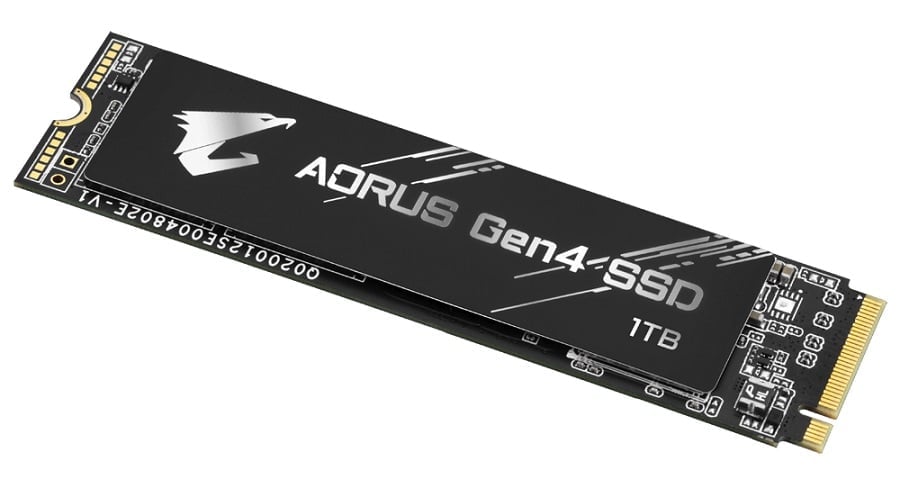 Ảnh minh họa SSD GIGABYTE AORUS 1TB M.2 PCIe NVMe gen 4 (Bản không heatsink) 1