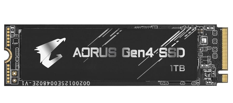 Ảnh minh họa SSD GIGABYTE AORUS 1TB M.2 PCIe NVMe gen 4 (Bản không heatsink) 2