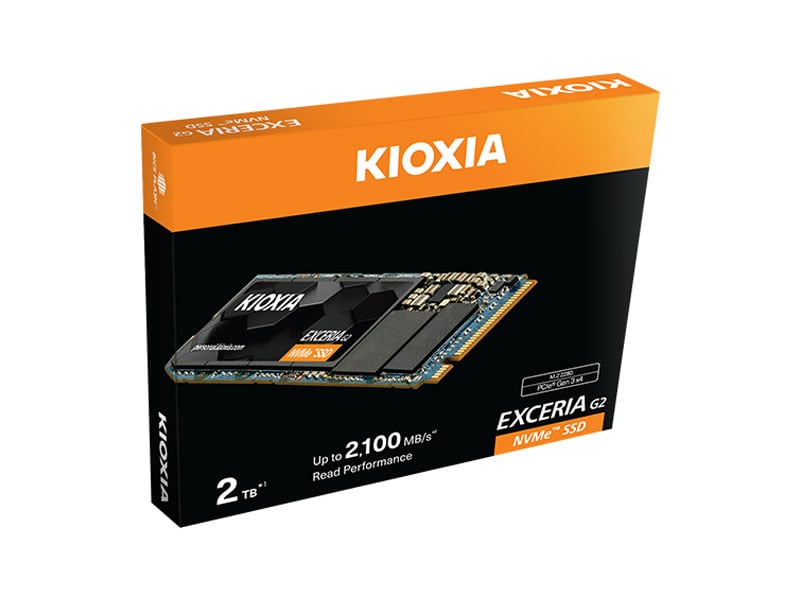 Ảnh minh họa Ổ cứng SSD Kioxia Exceria G2 2000GB NVME PCIe3x4 LRC20Z002TG8 (2100-1700MB/s) 2