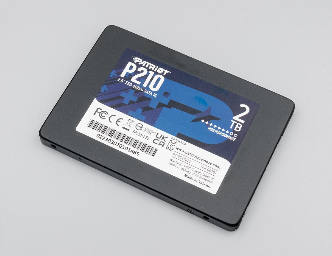 Ảnh minh họa SSD Patriot P210 2TB SATA III 2.5 inch 2
