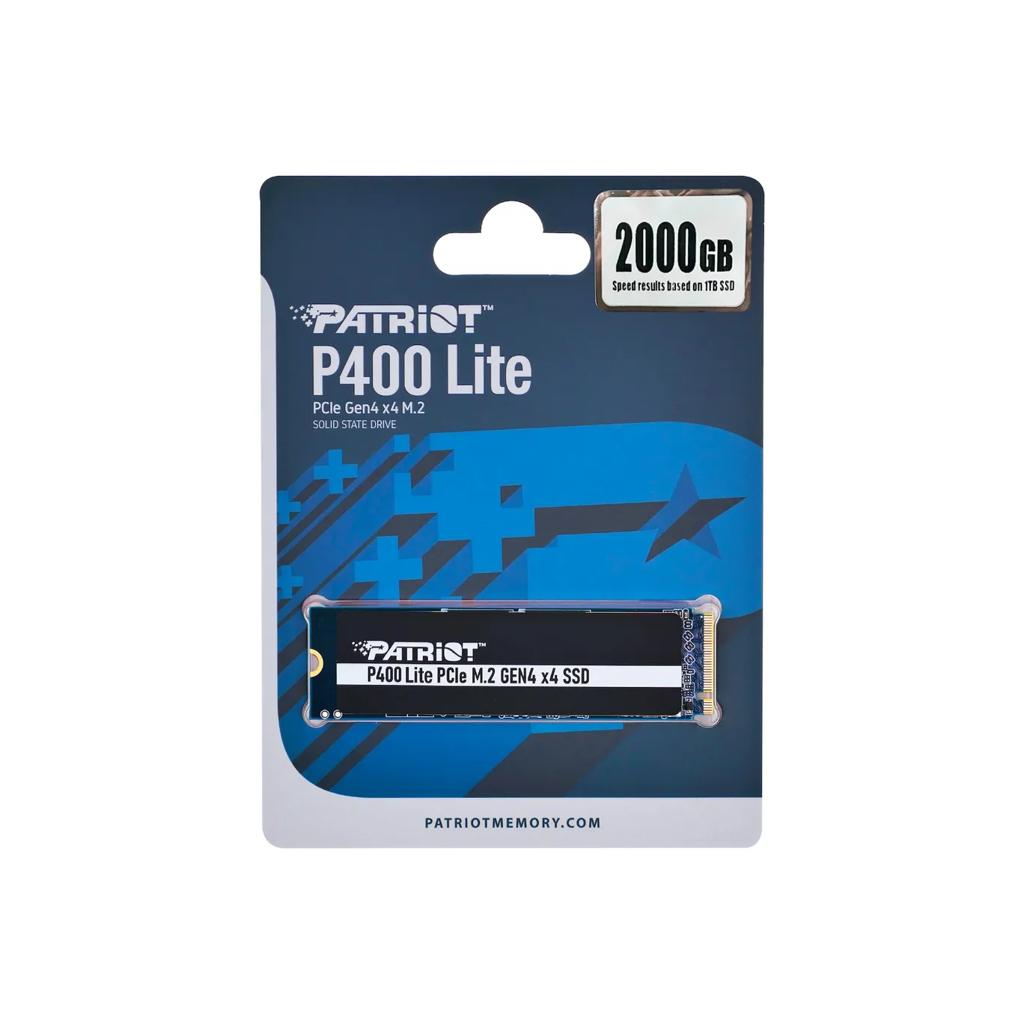 SSD Patriot P400 Lite 2TB M.2 PCIe Gen4 x4 NVMe