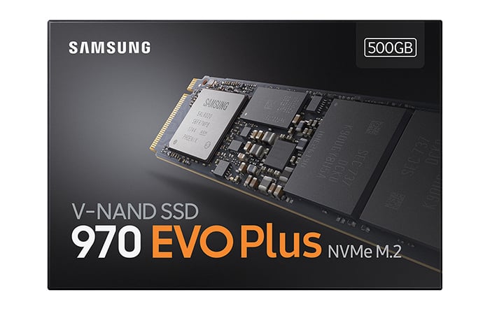 Ảnh minh họa SSD SAMSUNG 970 EVO PLUS NVME M.2 500GB MZ-V7S500BW 1