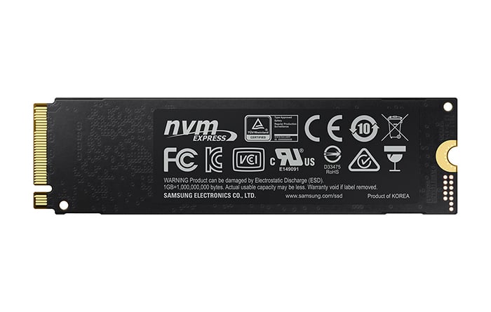 Ảnh minh họa SSD SAMSUNG 970 EVO PLUS NVME M.2 500GB MZ-V7S500BW 2