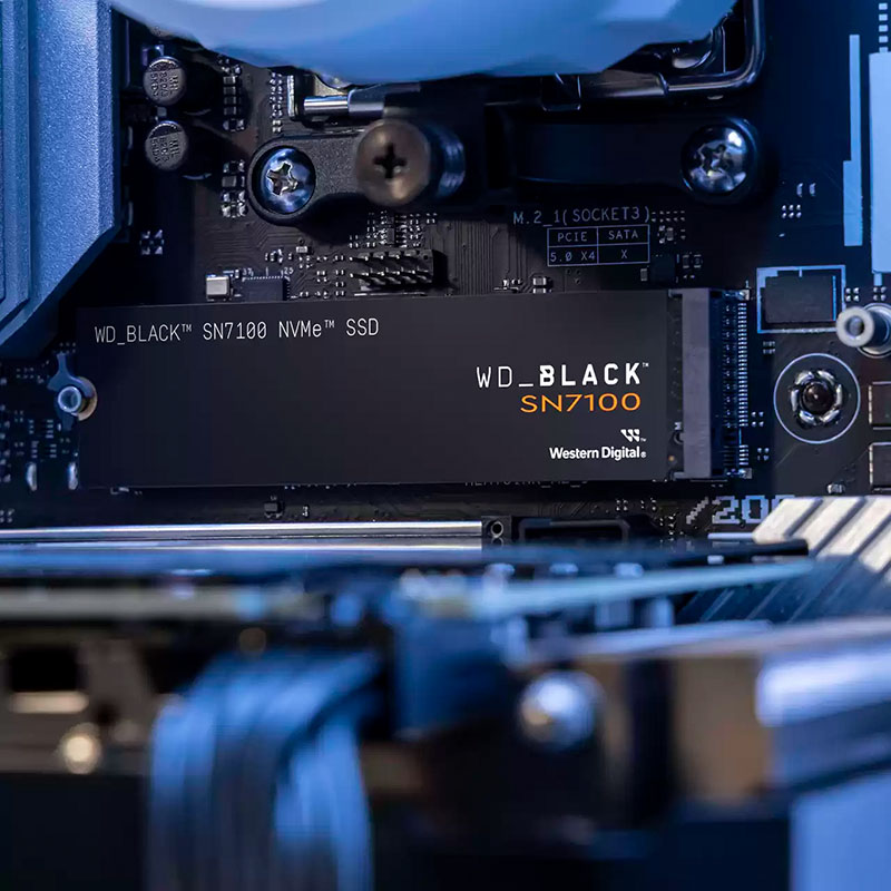 Ảnh minh họa SSD WD Black SN7100 2TB PCIe Gen4 x4 NVMe M.2 WDS200T4X0E 1