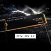 SSD WD Black SN8100 1TB PCIe Gen5 x4 NVMe M.2 WDS100T1X0M