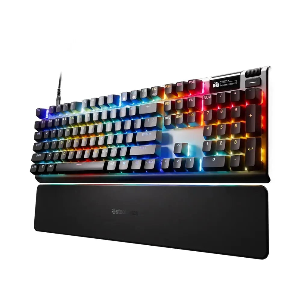 Steelseries Apex Pro Gen 3 Bàn phím cơ gaming có dây RGB (bố cục US) - Đen