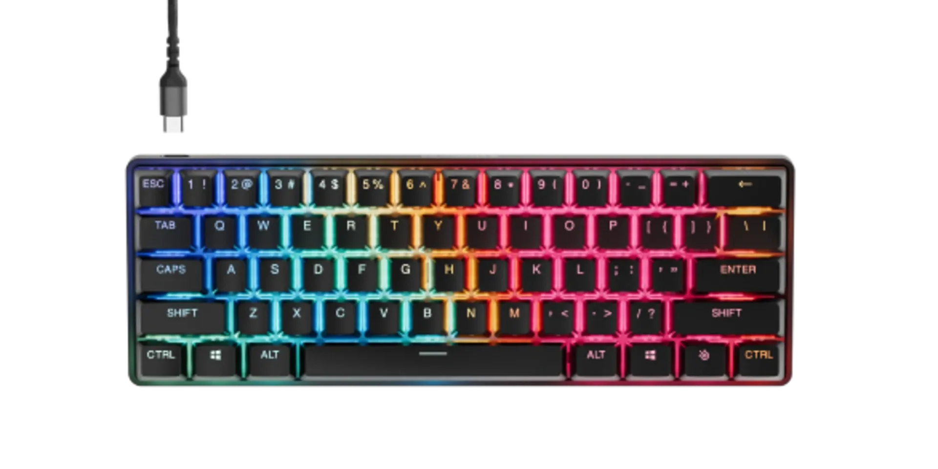 Ảnh minh họa SteelSeries Apex Pro Mini Gen 3 Bàn phím chơi game - US English 1