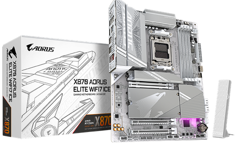 Mainboard Gigabyte X870 Aorus Elite WiFi 7 ICE