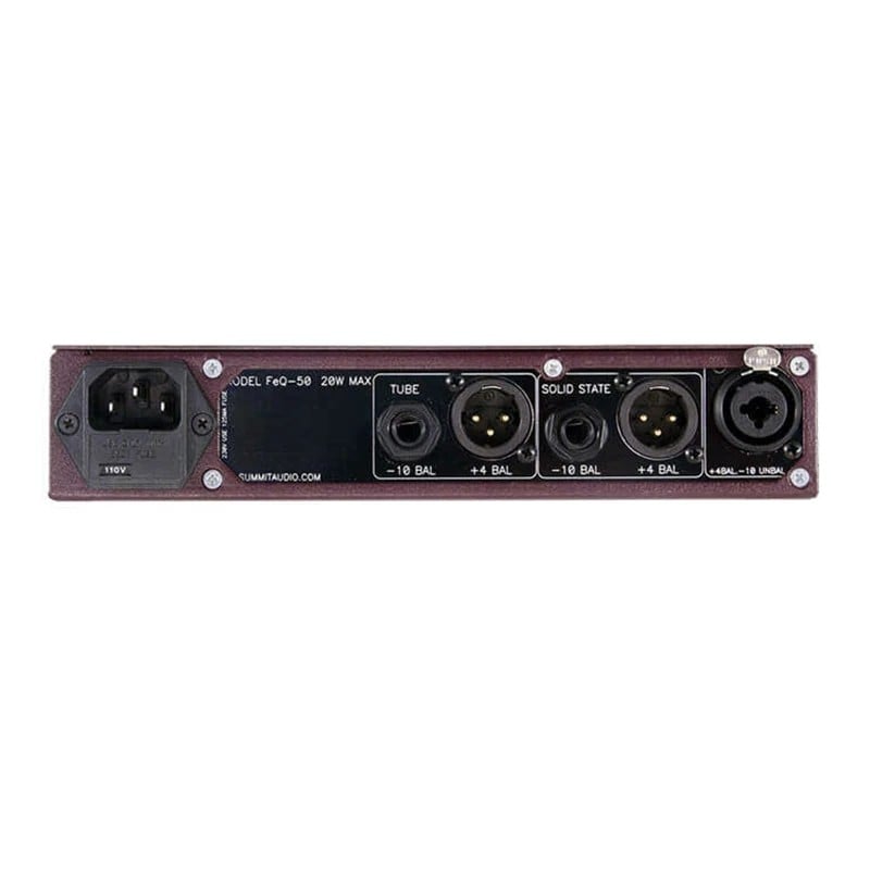 Ảnh minh họa Summit Audio Feq-50 Passive Tube Solid State EQ 1