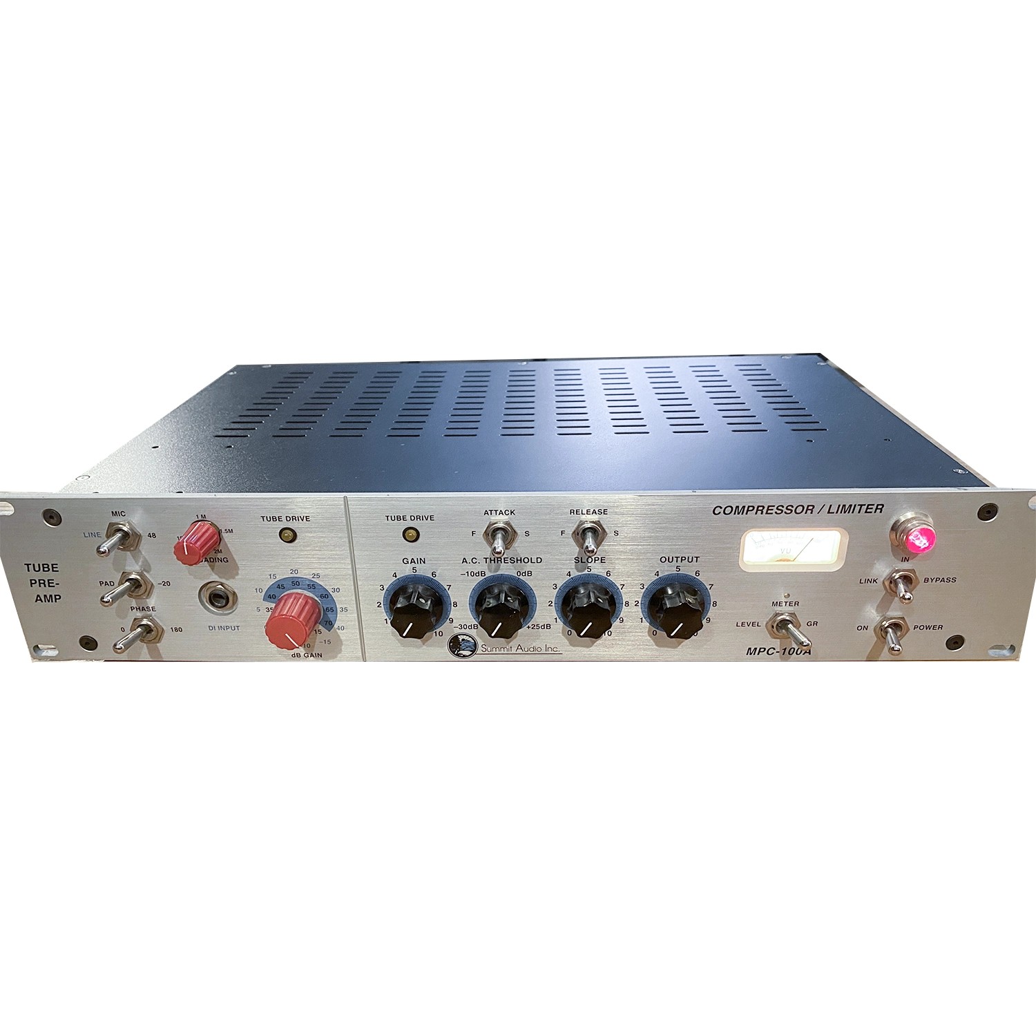 Ảnh minh họa Summit Audio MPC-100A Tube Preamp Compressor 2