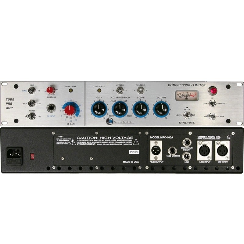 Summit Audio MPC-100A Tube Preamp Compressor