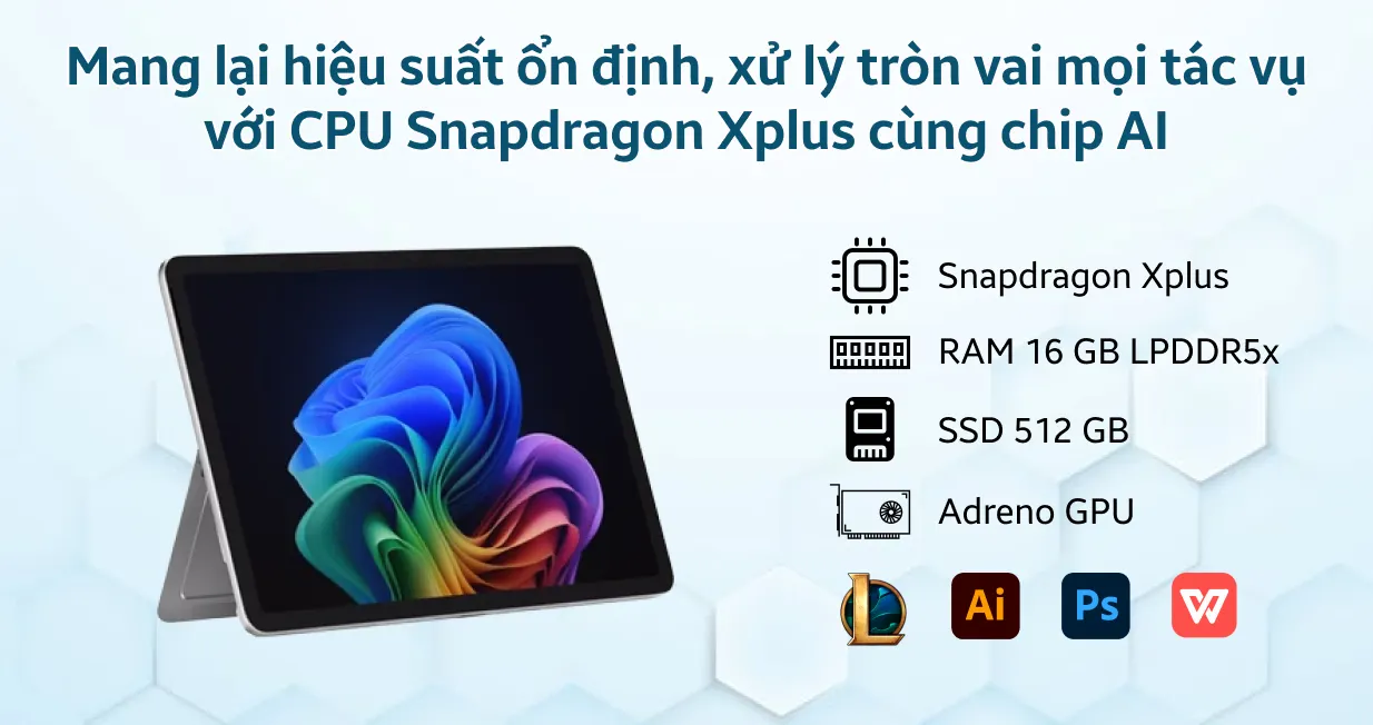 Ảnh minh họa Surface Pro 12 inch 1