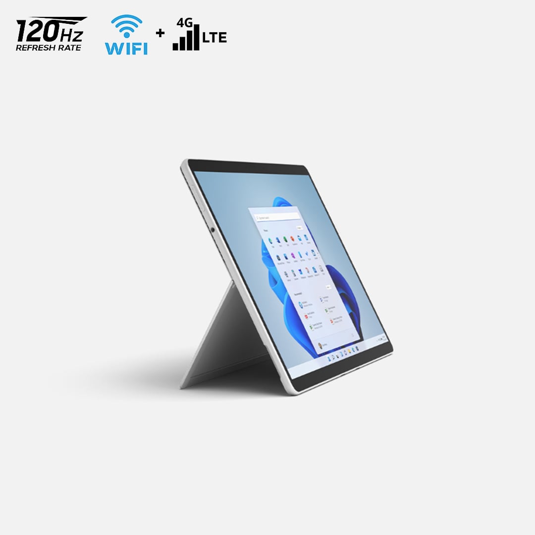 Ảnh minh họa Surface Pro 8 Platinum, i5 1145G7, 8GB RAM, 256GB SSD LTE 4G (New) 2