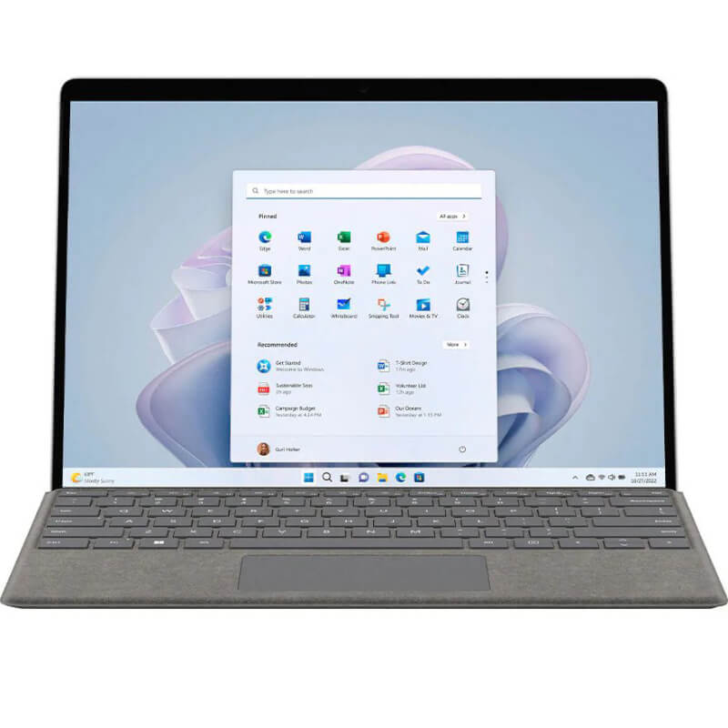 Ảnh minh họa Surface Pro 9 5G Platinum SQ3 Ram 8GB SSD 256GB Open Box 1