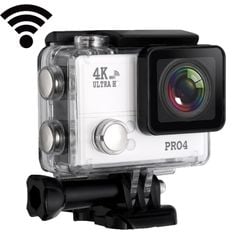  Máy ảnh lặn PRO4 4K Trắng – Góc rộng 170°, WiFi, chống nước 45m 