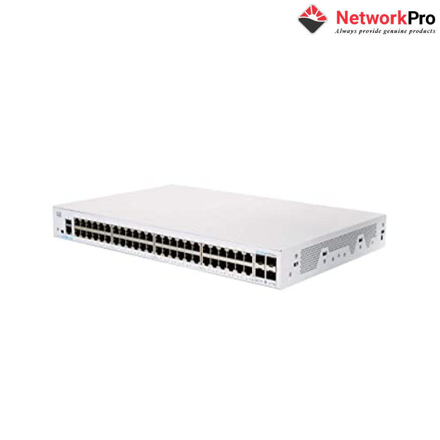 Switch Cisco Business CBS350-48T-4G | 48 Cổng Gigabit, 04 Cổng Uplink SFP