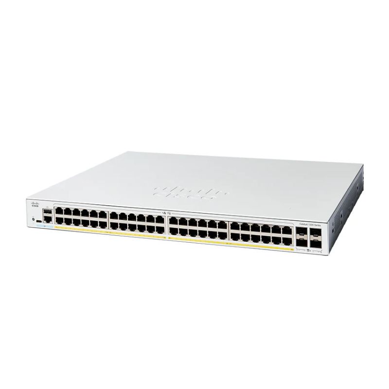 Ảnh minh họa Switch Cisco Catalyst C1200-48P-4X 48x PoE+ 375W, 4x 10G SFP+ 1