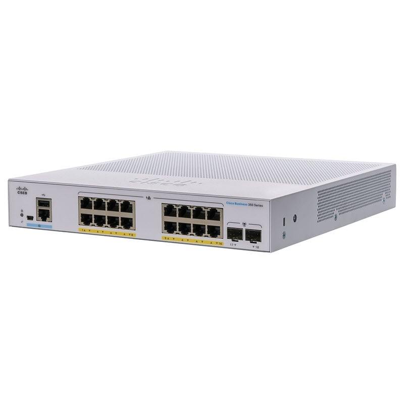 Ảnh minh họa Switch Cisco CBS350-16P-2G-EU 1
