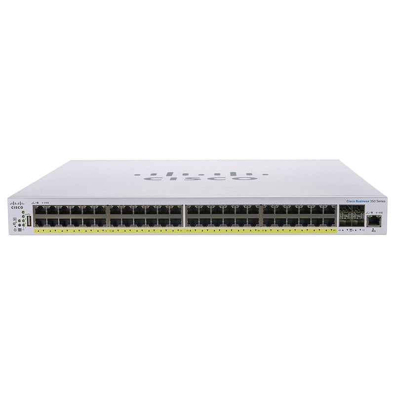 Ảnh minh họa Switch Cisco CBS350-48P-4G-EU, Thiết bị chuyển mạch 48 cổng POE 2