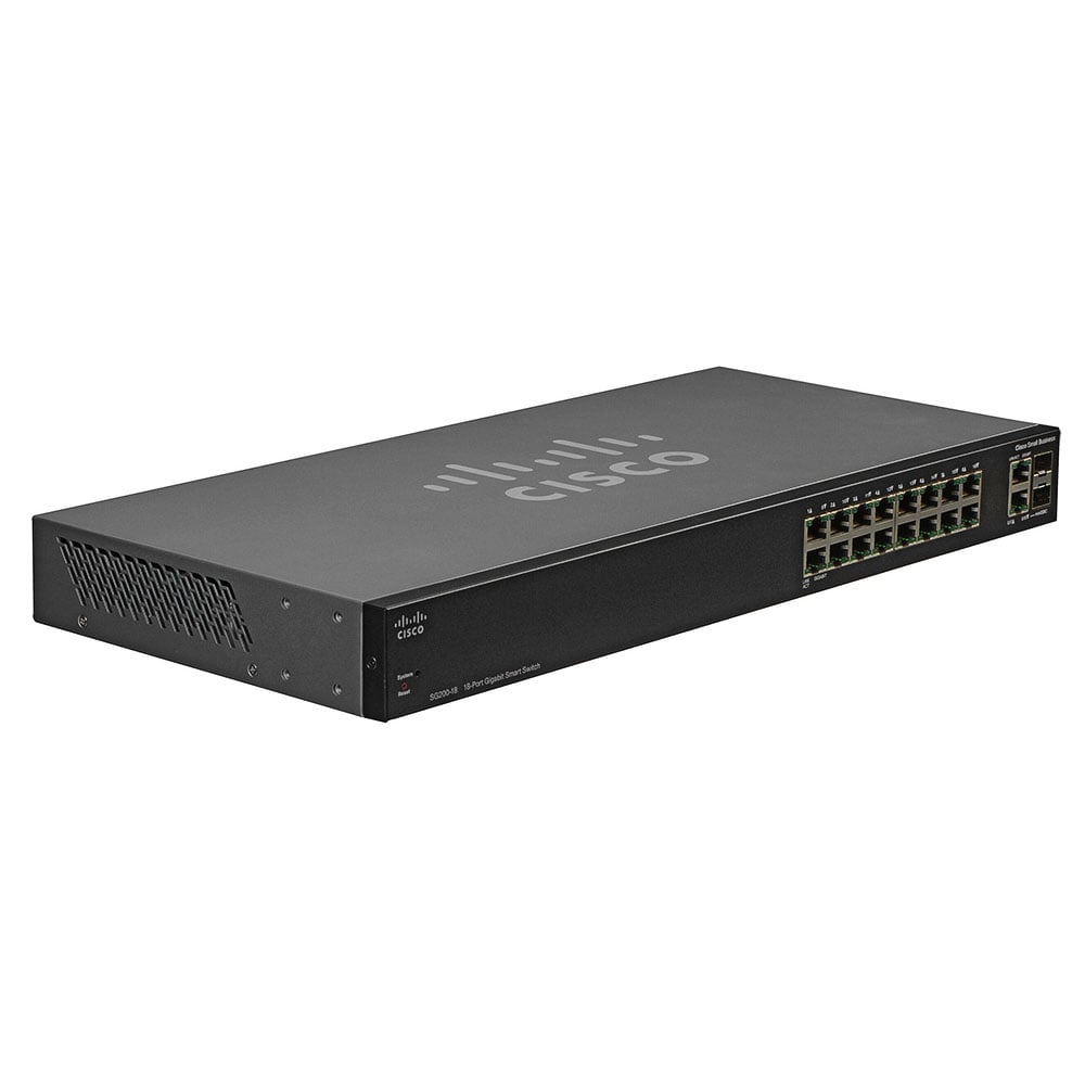 Ảnh minh họa Switch Cisco SG200-18 (SLM2016T-EU) 18 port Gigabit 2