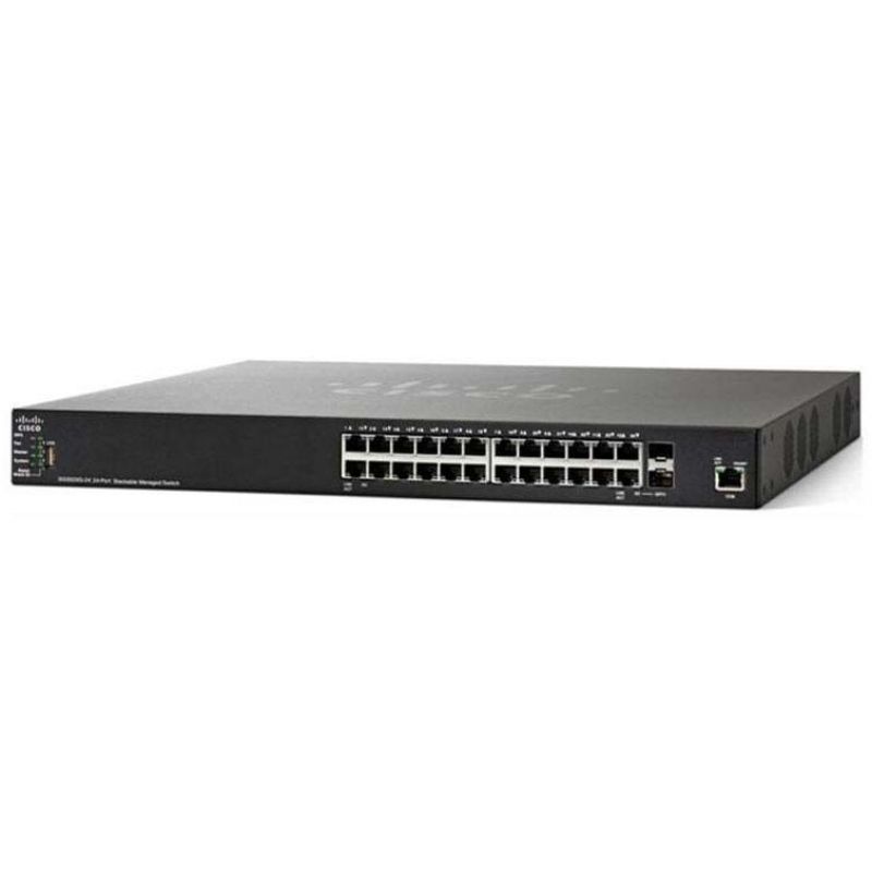 Ảnh minh họa Switch Cisco SG550X-24-K9-EU 24 Port Stackable Managed 1